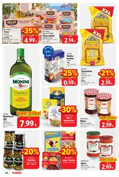 MULINI, Glatko, pšenično, brašno, MULINI Glatko pšenično brašno T-550 1 kg - Pregled kataloga iz trgovine Plodine, vrijedi od 14.10.2026 | Stranica: 30
