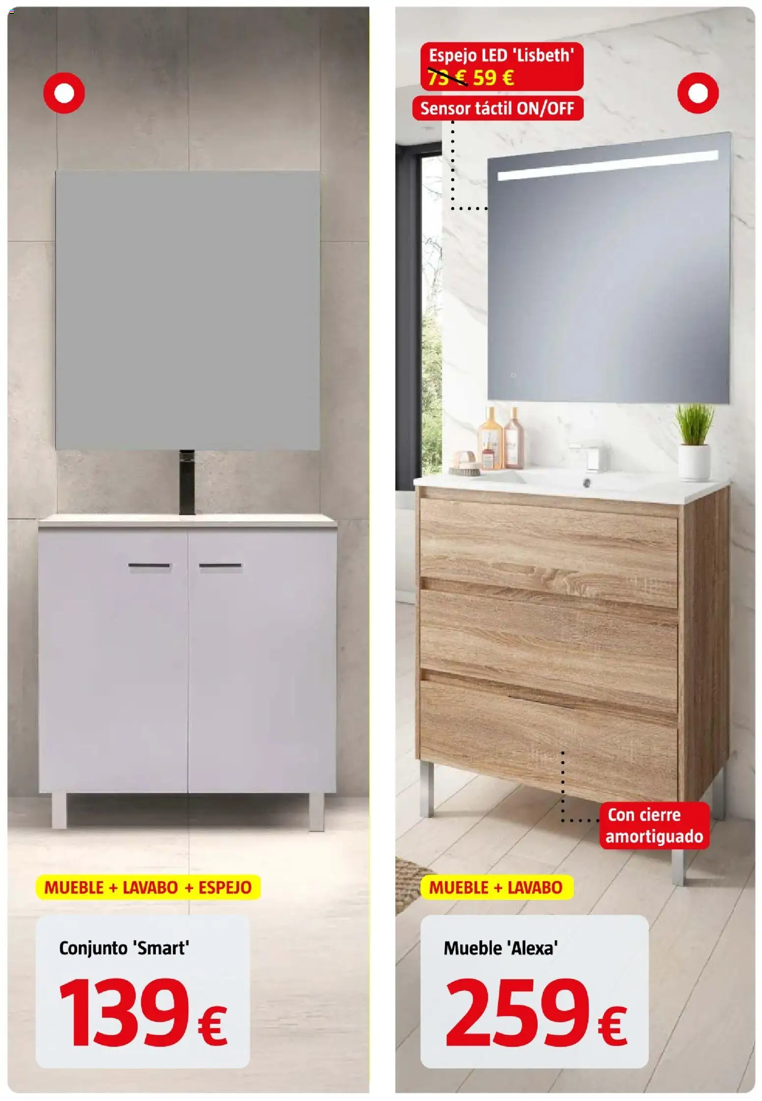 Bauhaus folleto │ válido desde el 23/07/2026 | Página: 49 | Productos: Lavabo, Espejo