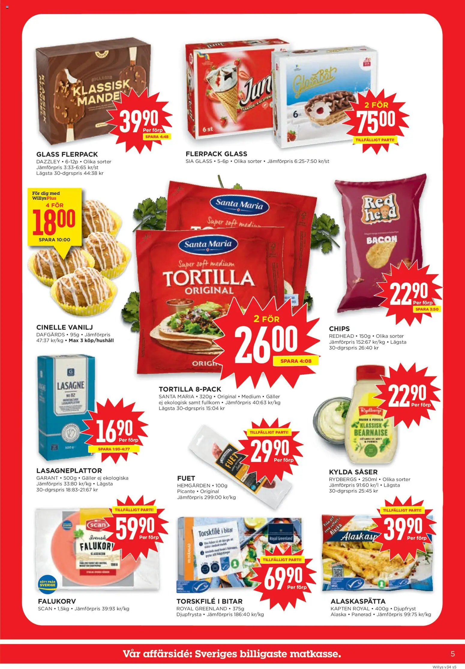 Willys reklamblad aktuell från 17/08/2026 | Sida: 5