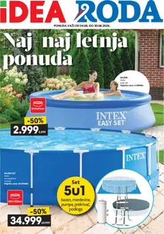 Idea katalog Naj naj letnja ponuda - pregled Idea kataloga - važi od 04.06.2026