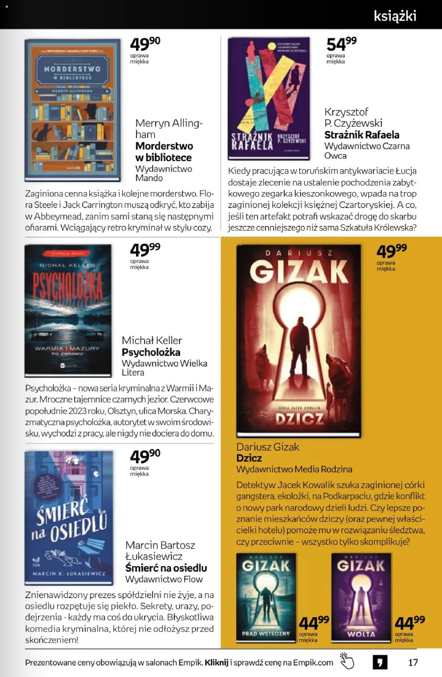 Empik promocje od 17.06.2026 | Strona: 17 | Produkty: Książki