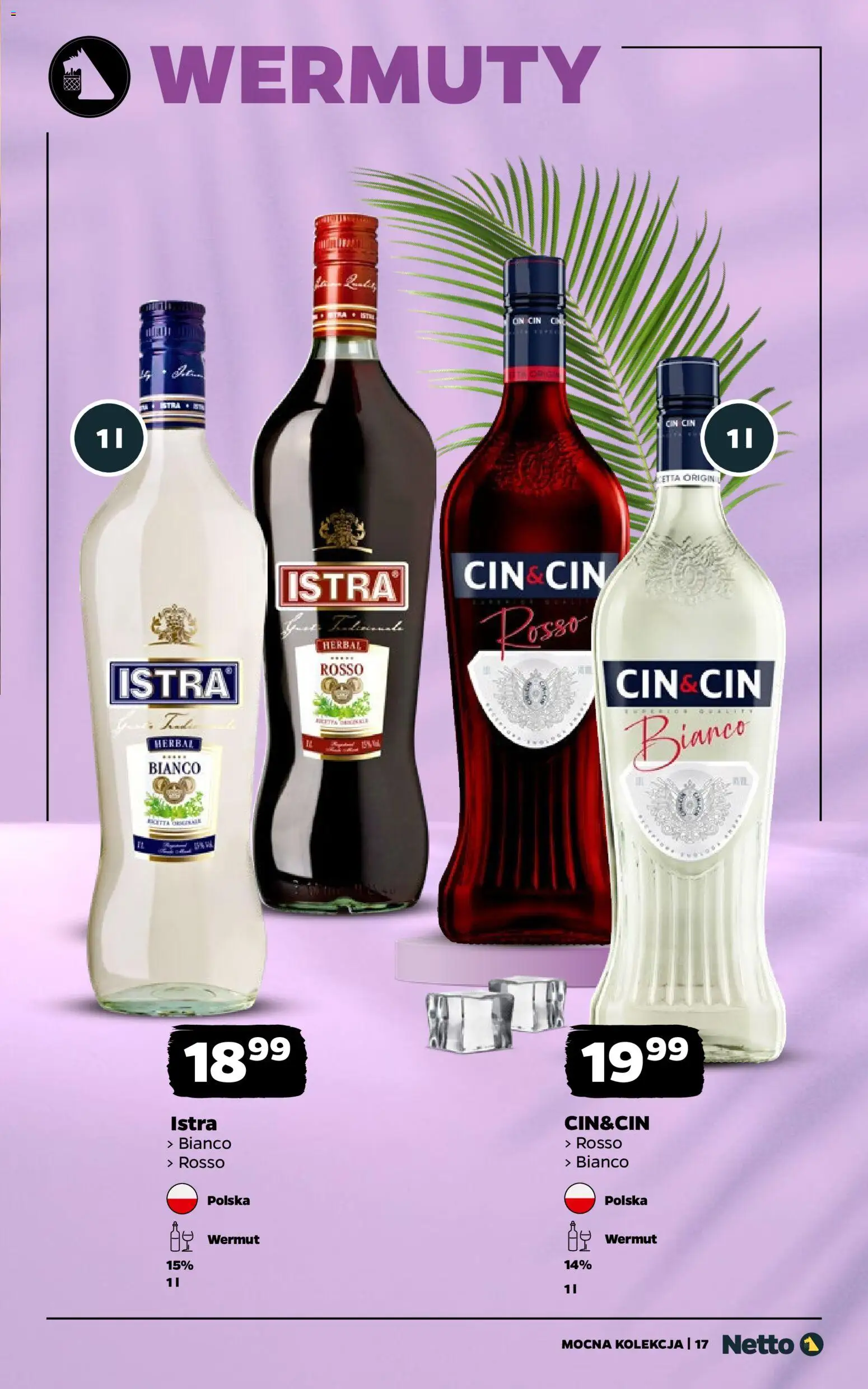 Netto gazetka - Wina od 06.07.2026 | Strona: 17 | Produkty: Cin&cin bianco