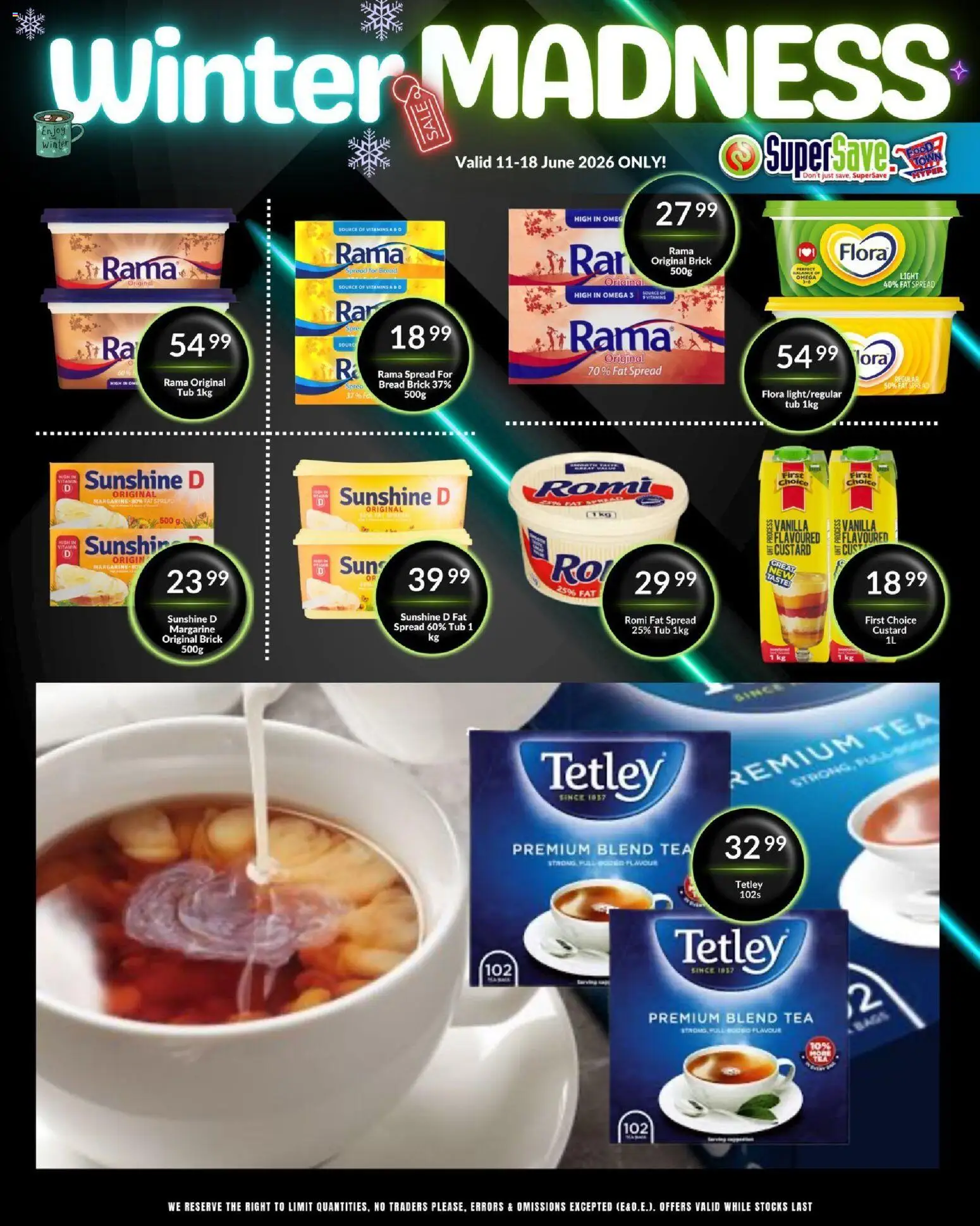 New Super Save catalogue – valid from 11.06.2026 | Page: 41 | Products: Vitamins, Bread, Margarine, Fat spread