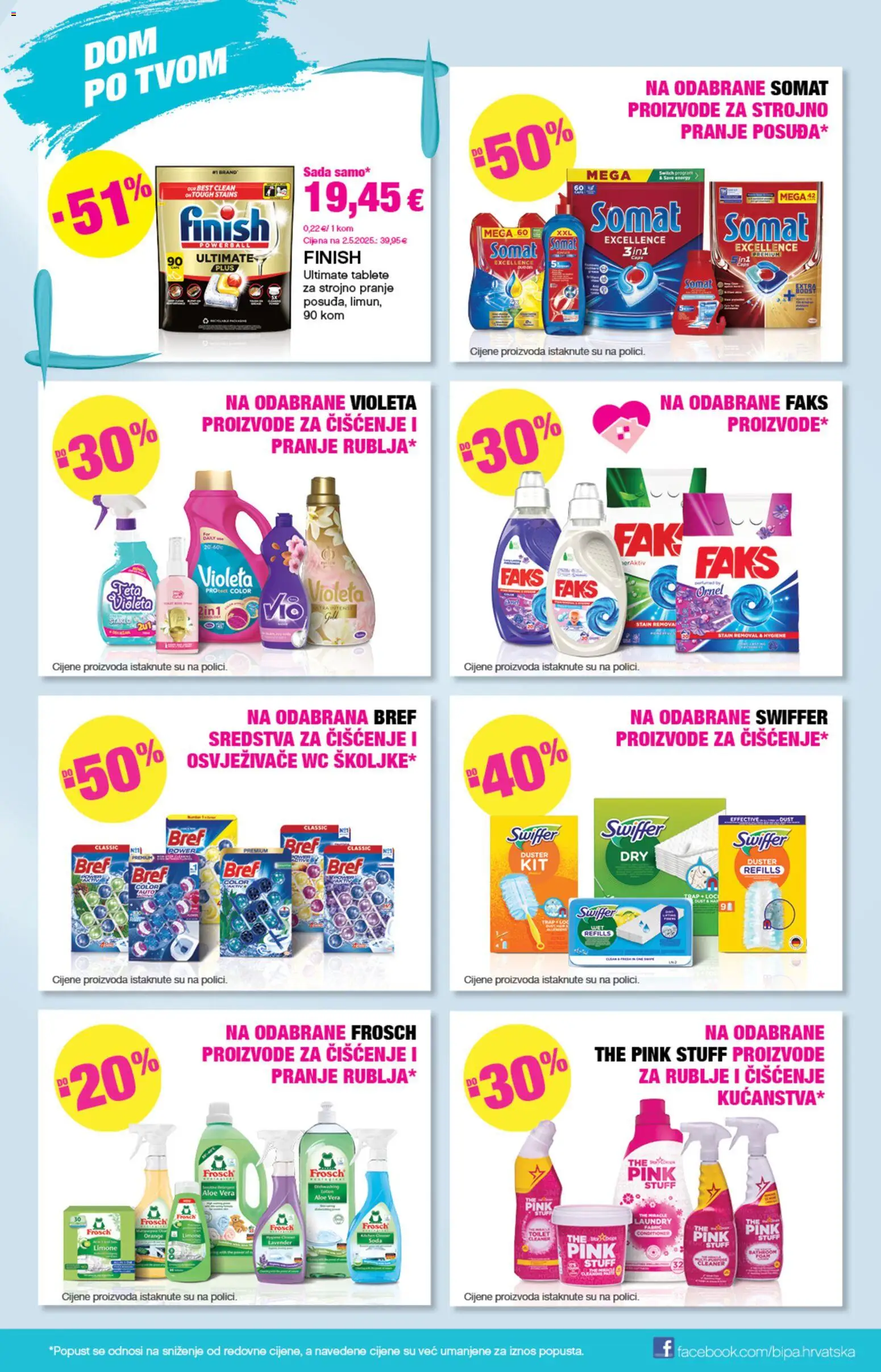 Bipa katalog | vrijedi od 20.08.2026 | Stranica: 17 | Proizvodi: Sredstva za čiščenje, Finish, Somat, Aloe vera