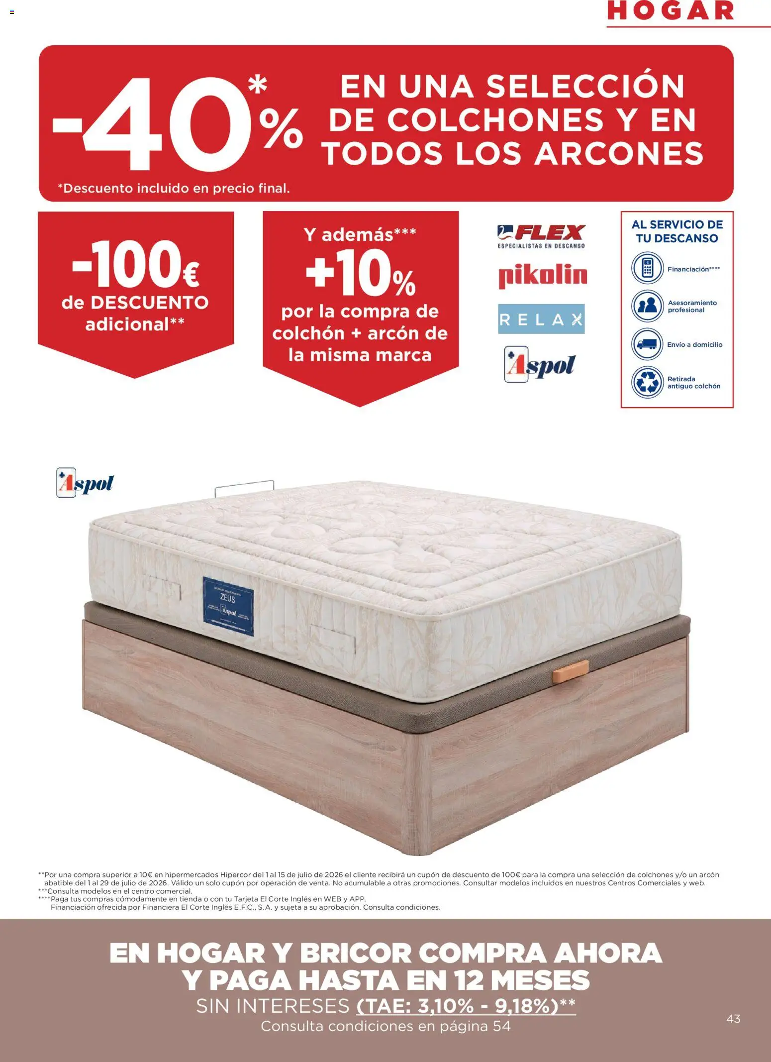 Hipercor catálogo │ válido desde el 01/07/2026 | Página: 43