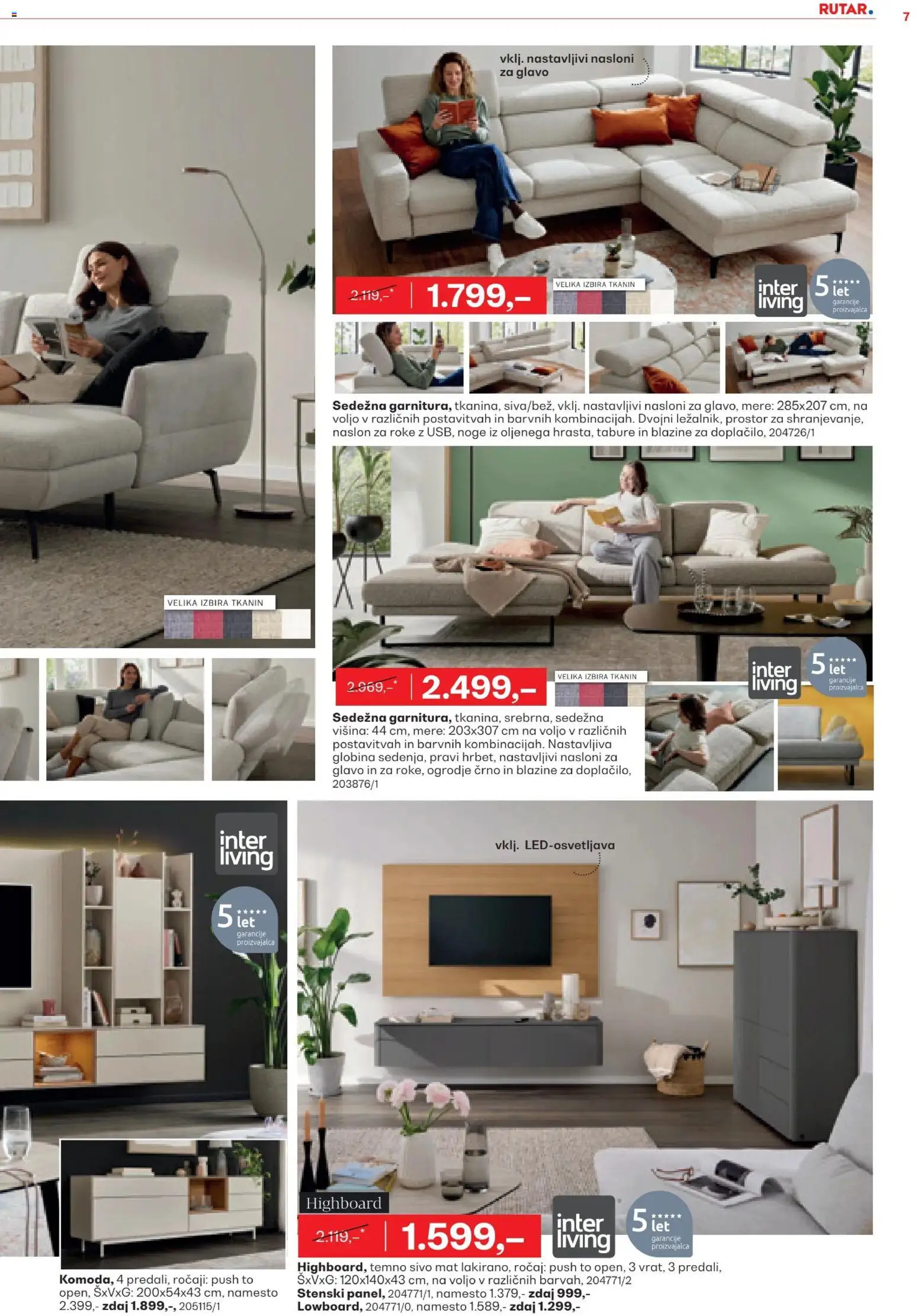 Novi Rutar katalog ponudbe – veljaven od 13.05.2026 | Stran: 7