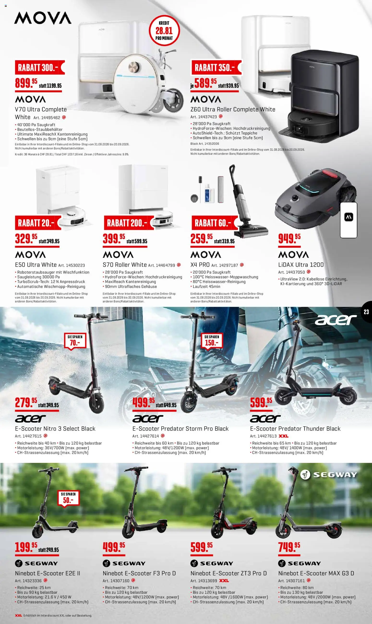 Interdiscount aktionen – gültig ab 31.08.2026 | Seite: 23