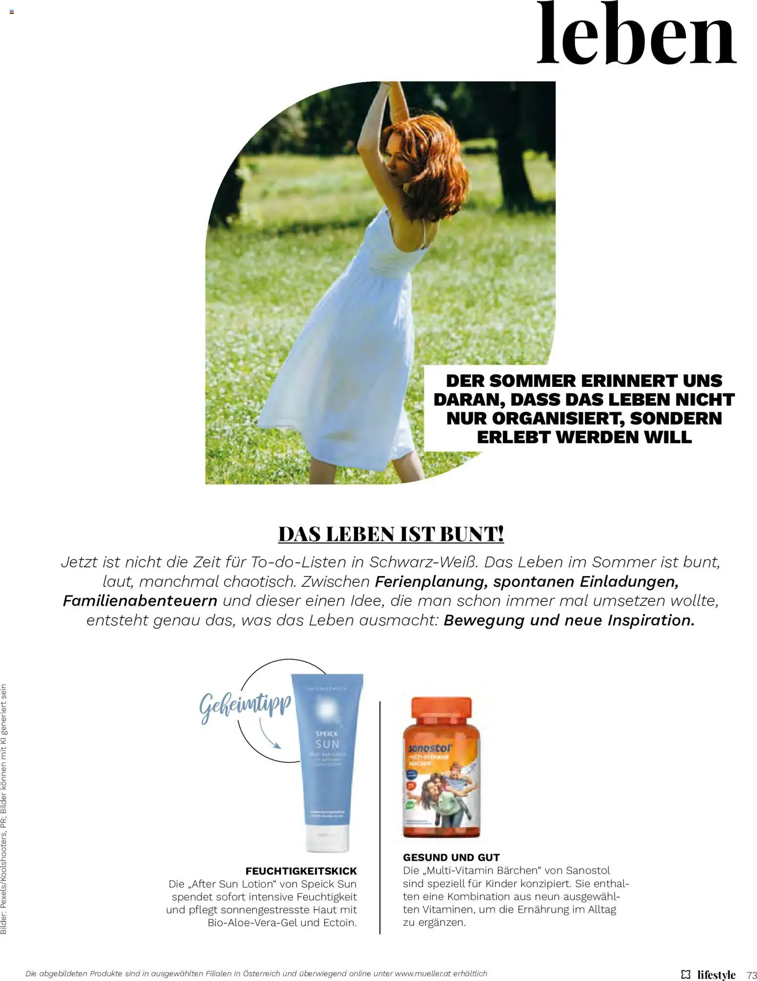 Müller Magazine Lifestyle 4/26 gültig ab 14.07.2026 | Seite: 73