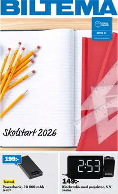 Biltema erbjudanden - Förhandsvisning av reklamblad från butik Biltema aktuell från 17/08/2026