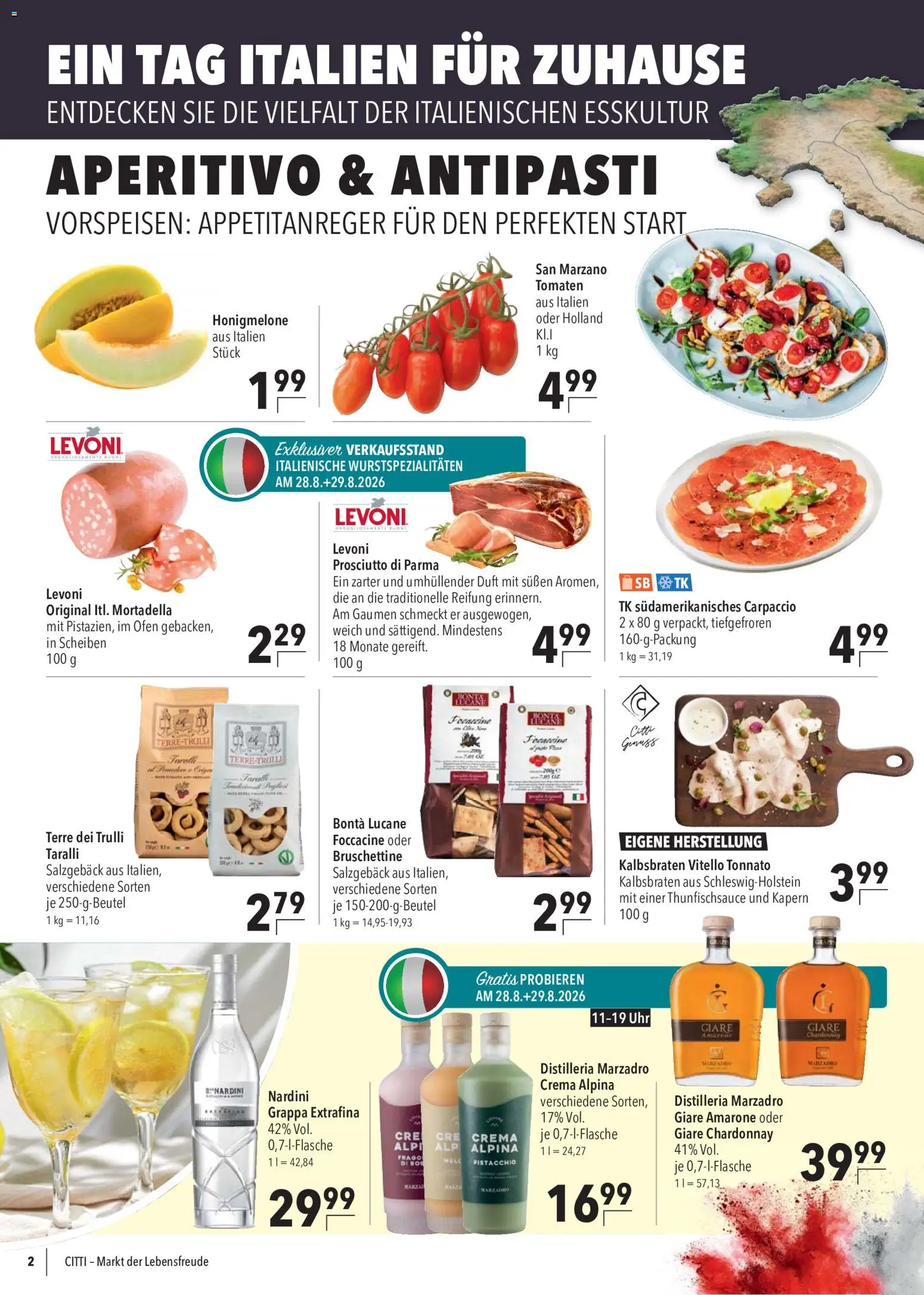 CITTI Markt Prospekt – gültig ab 26.08.2026 | Seite: 2 | Produkte: Ofen, Duft, Tomaten, Uhr