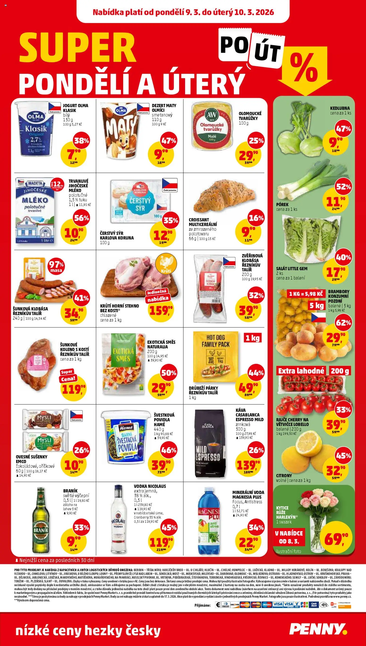 Penny Market leták od 04.03.2026 | Strana: 32 | Produkty: Káva, Croissant, Láhev, Čerstvý sýr
