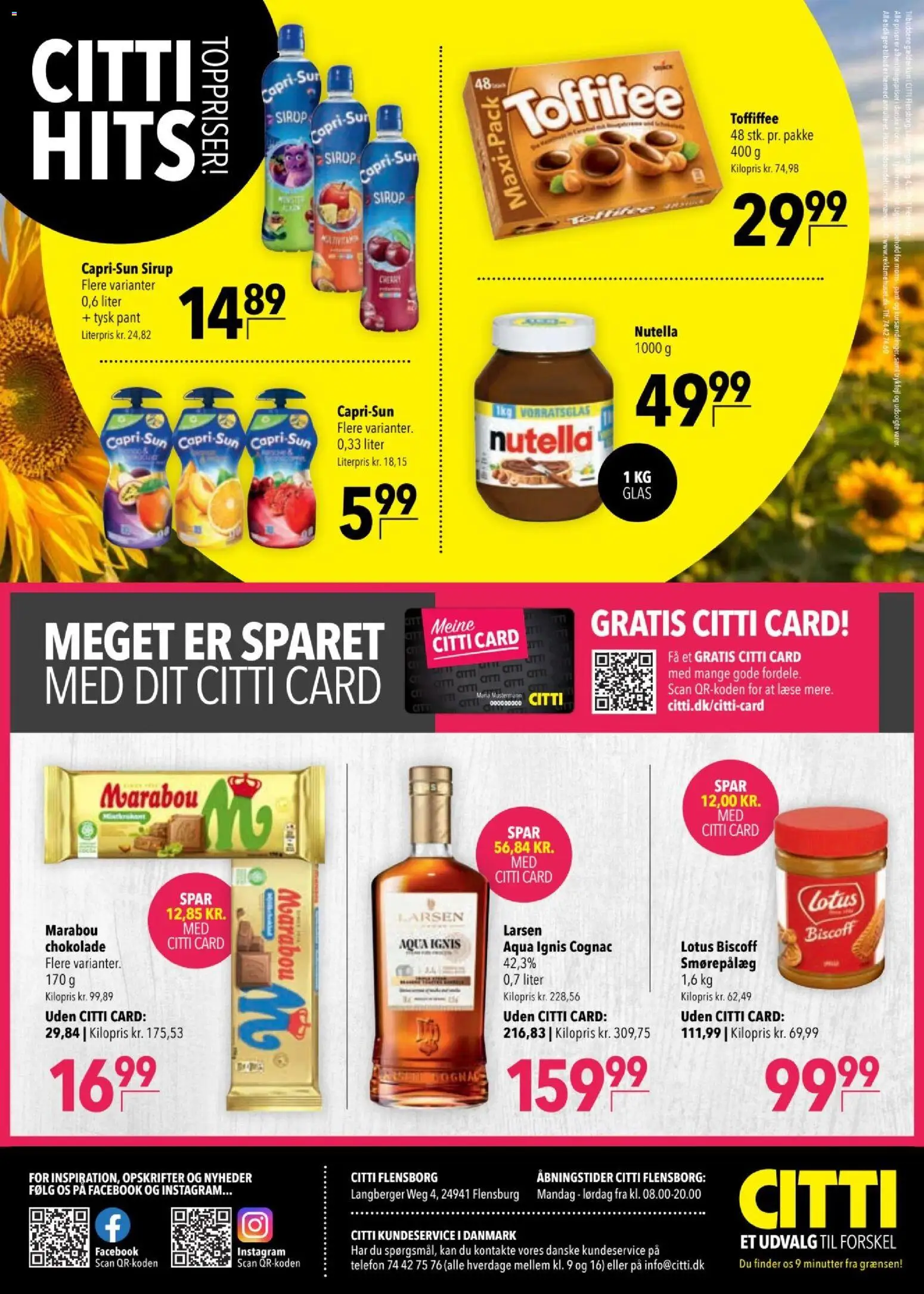 CITTI tilbudsavis – gyldig fra 03.06.2026 | Side: 16 | Produkter: Chokolade, Telefon, Nutella