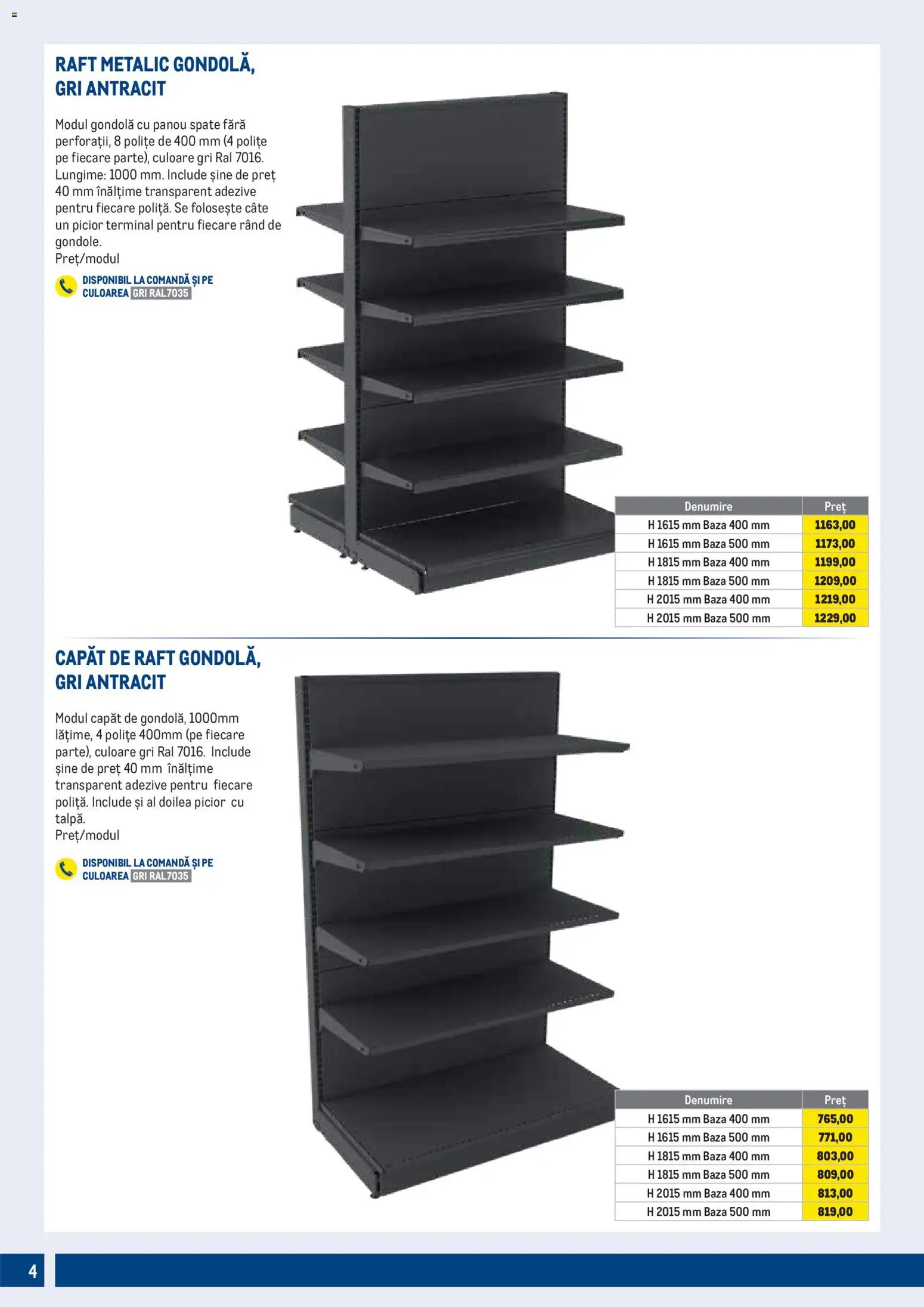 Noul catalog Metro – valabil de la 01.07.2026 | Pagină: 4 | Produse: Raft