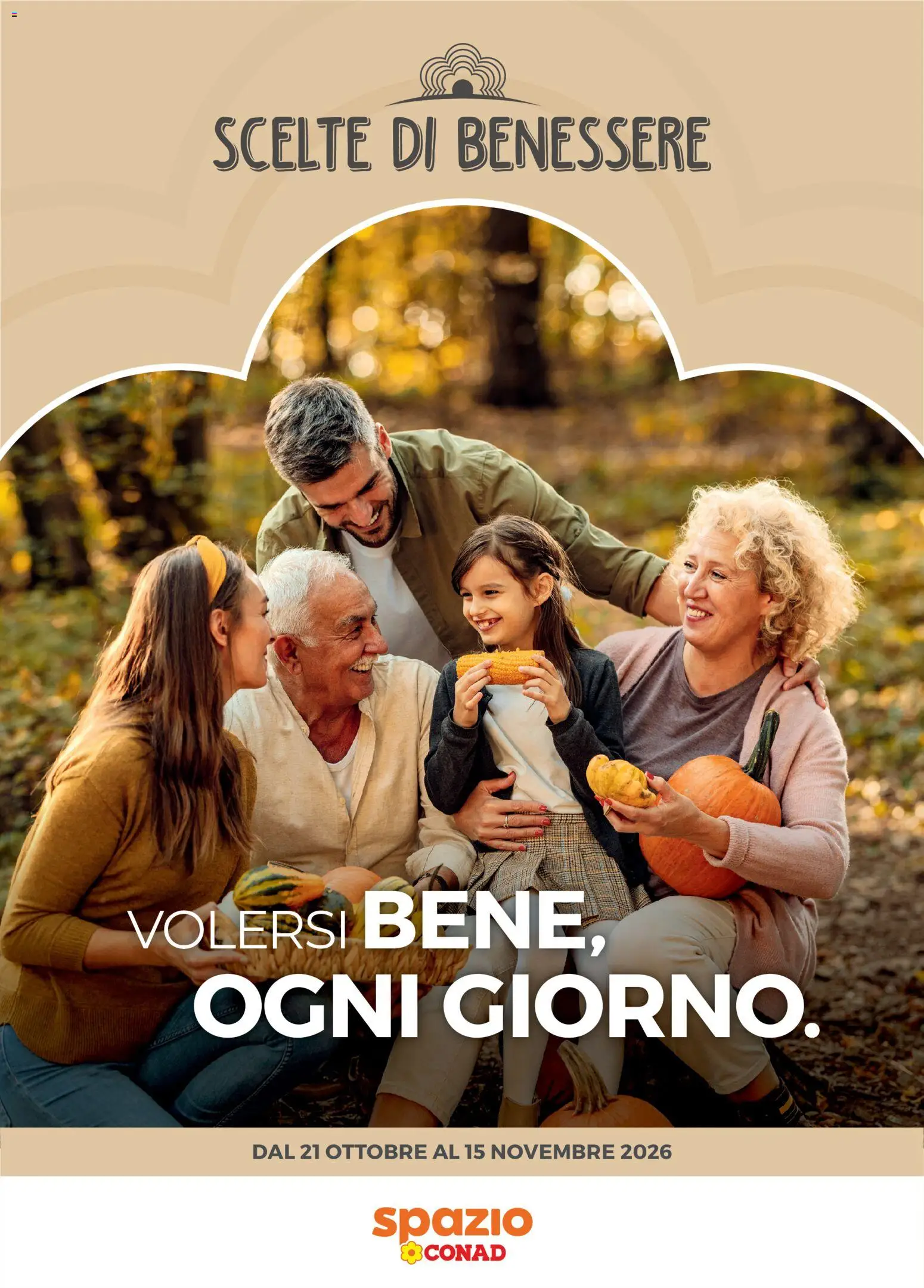 Volantino Spazio Conad del 21/10/2026 | Pagina: 1
