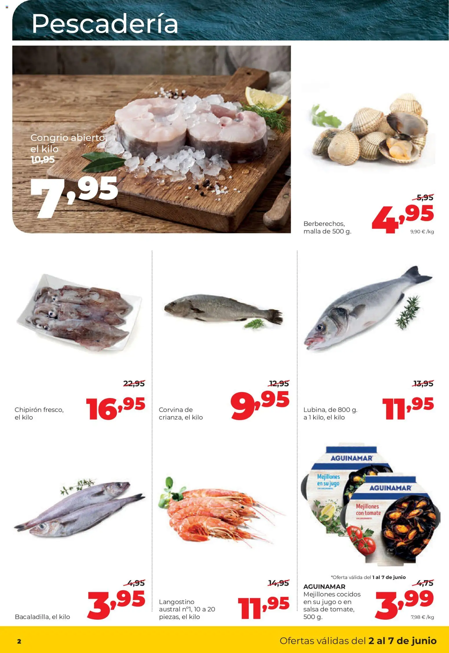 Alimerka folleto Castilla y León │ válido desde el 01.06.2026 | Página: 2 | Productos: Jugo, Langostino