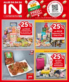 Interspar - Flugblatt ab 23.07.2026 gültig