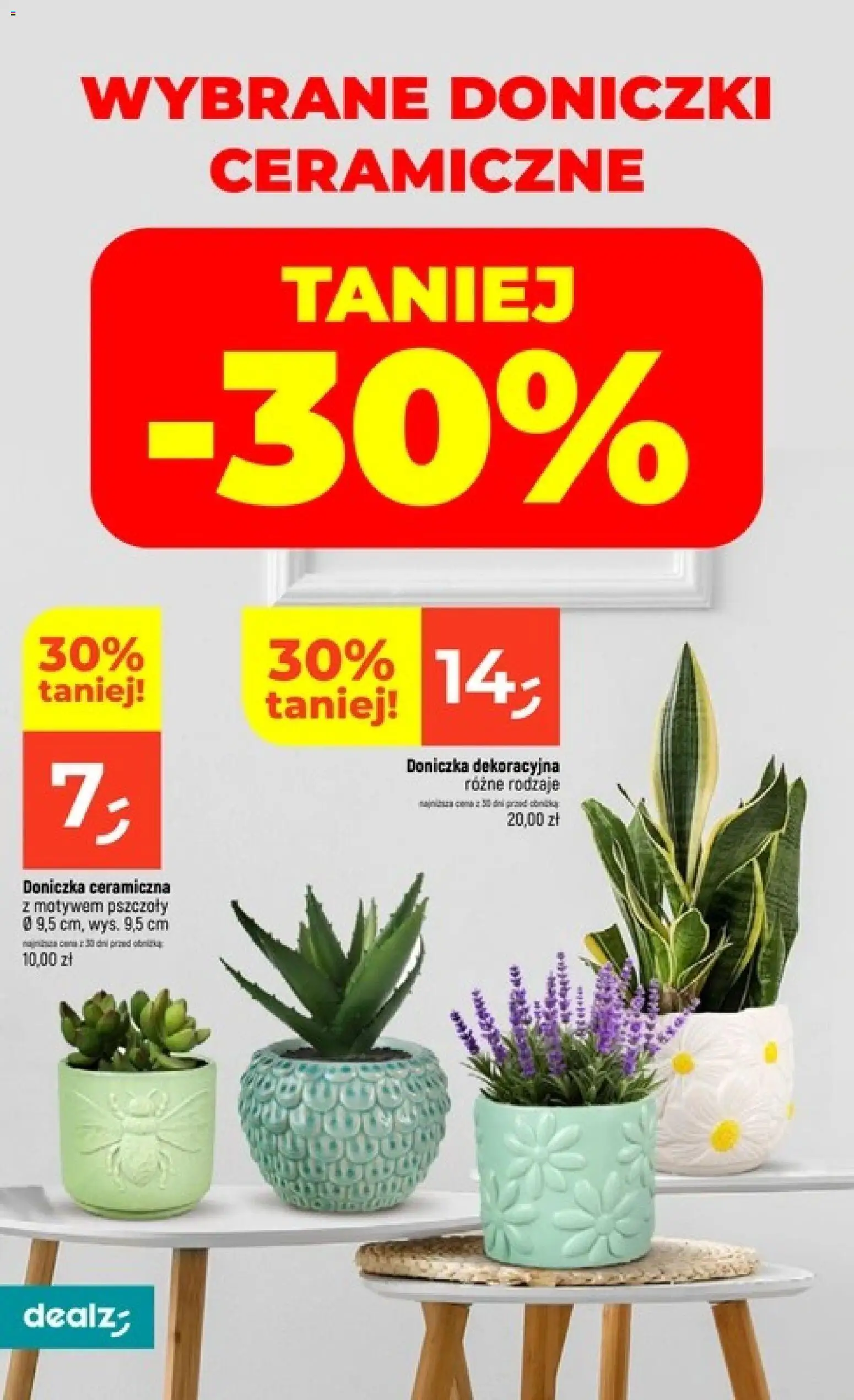 Dealz gazetka od 16.07.2026 | Strona: 54 | Produkty: Doniczka, Doniczki