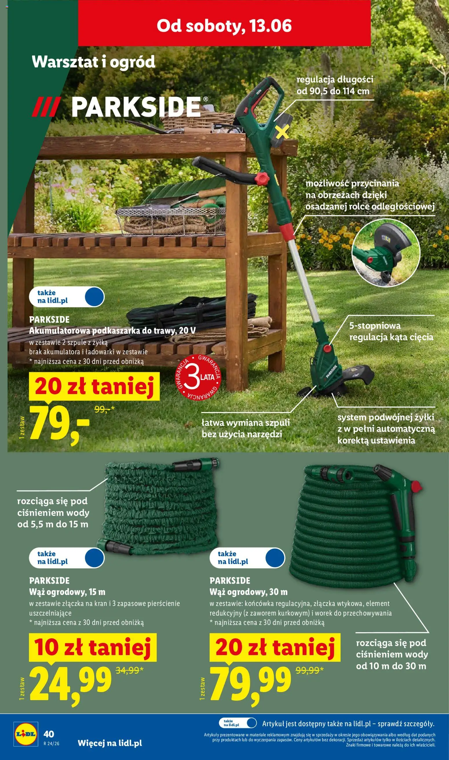 Lidl Polsko katalog od 08.06.2026 | Strana: 44 | Produkty: Parkside