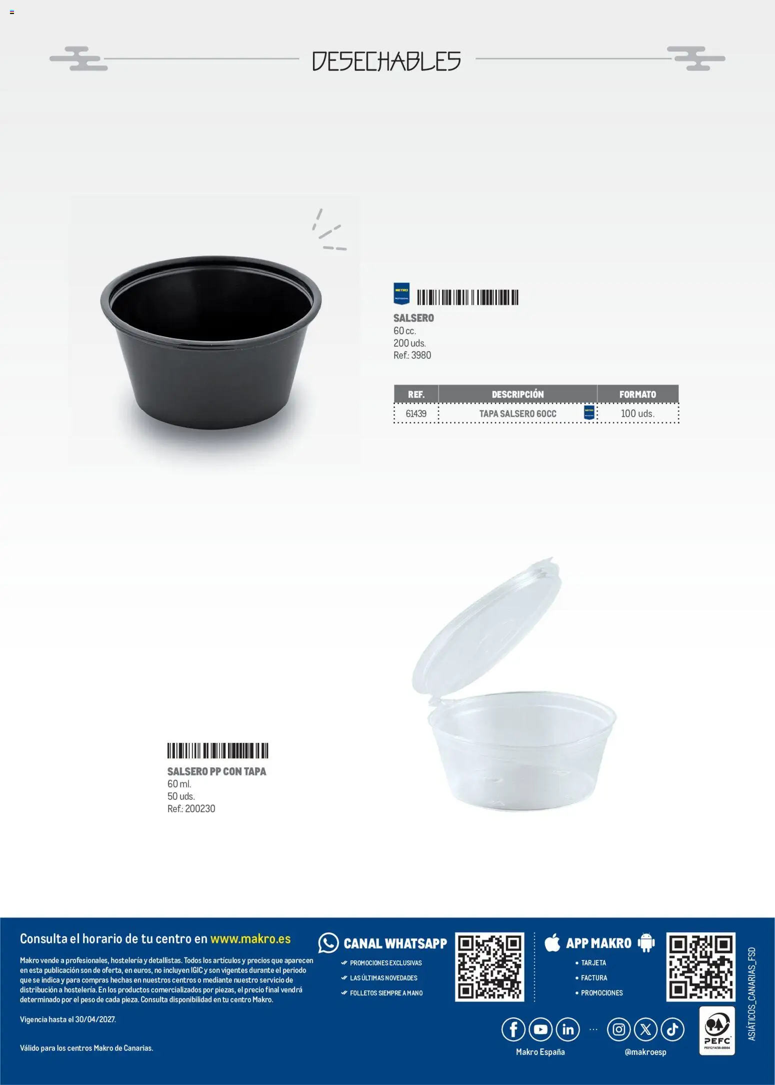 Makro Cocina Fusión Asiática Canarias II │ válido desde el 11.05.2026 | Página: 59 | Productos: Peso