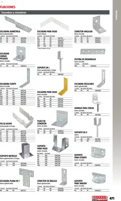 Vista previa Bauhaus ProService válido desde el 11.05.2026 | Página: 471 | Productos: Conector, Estante