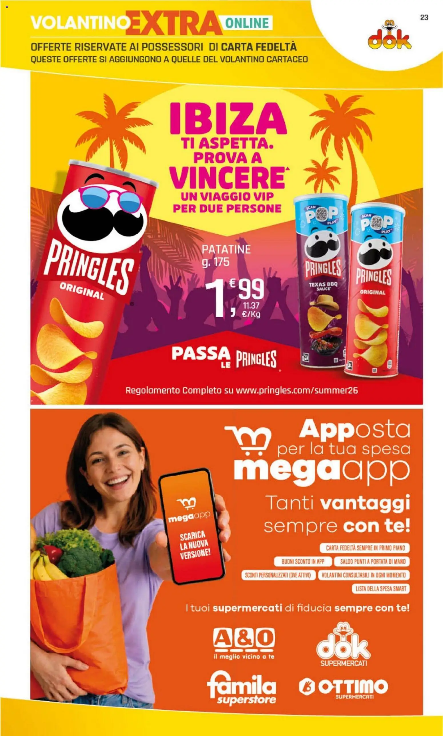 Volantino DOK del 09/07/2026 | Pagina: 23 | Prodotti: Tè, Patatine