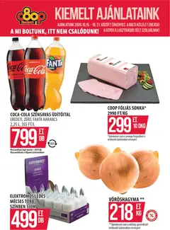 COOP Szolnok akciós újság - amely érvényes a következő dátumtól: 2026.10.15.