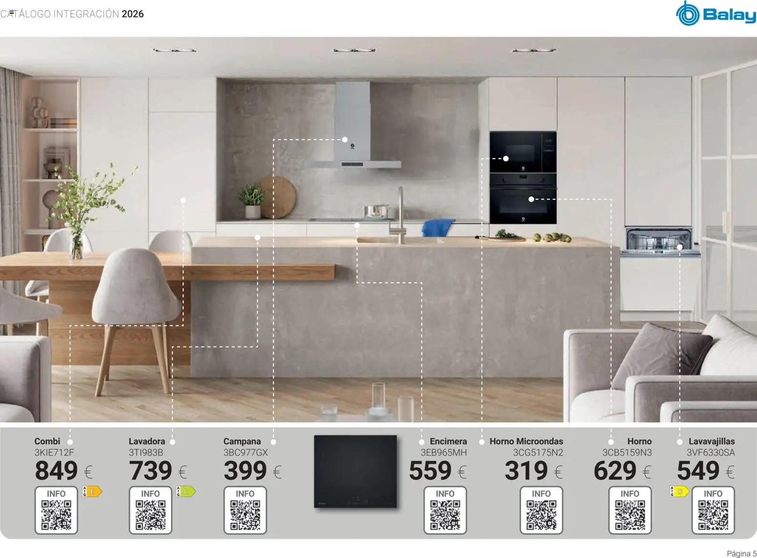Milar folleto │ válido desde el 01.04.2026 | Página: 5 | Productos: Lavadora, Horno, Lavavajillas, Combi