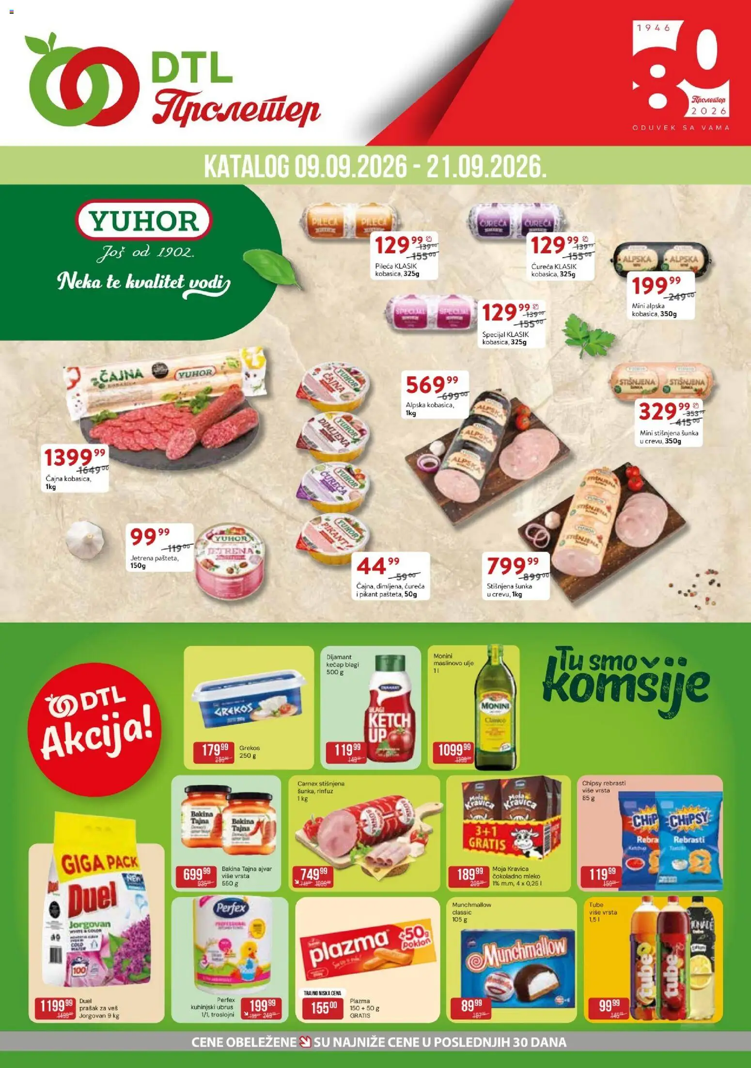 Metalac Proleter katalog - važi od 09.09.2026 | Strana: 1
