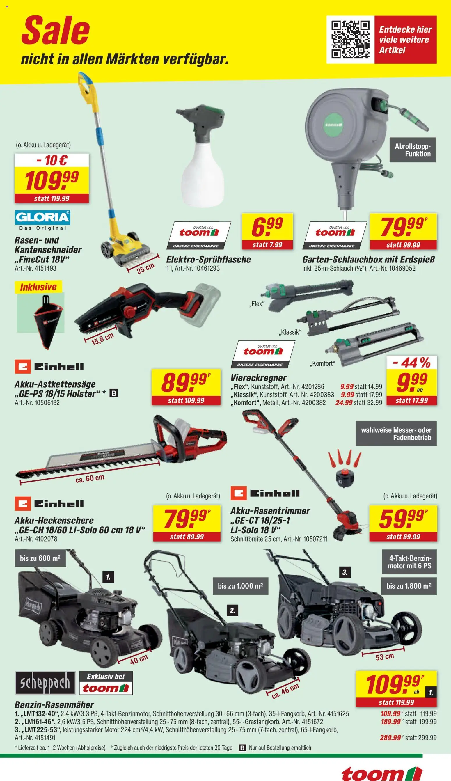 Toom Baumarkt Prospekt – gültig ab 25.07.2026 | Seite: 3 | Produkte: Ladegerät