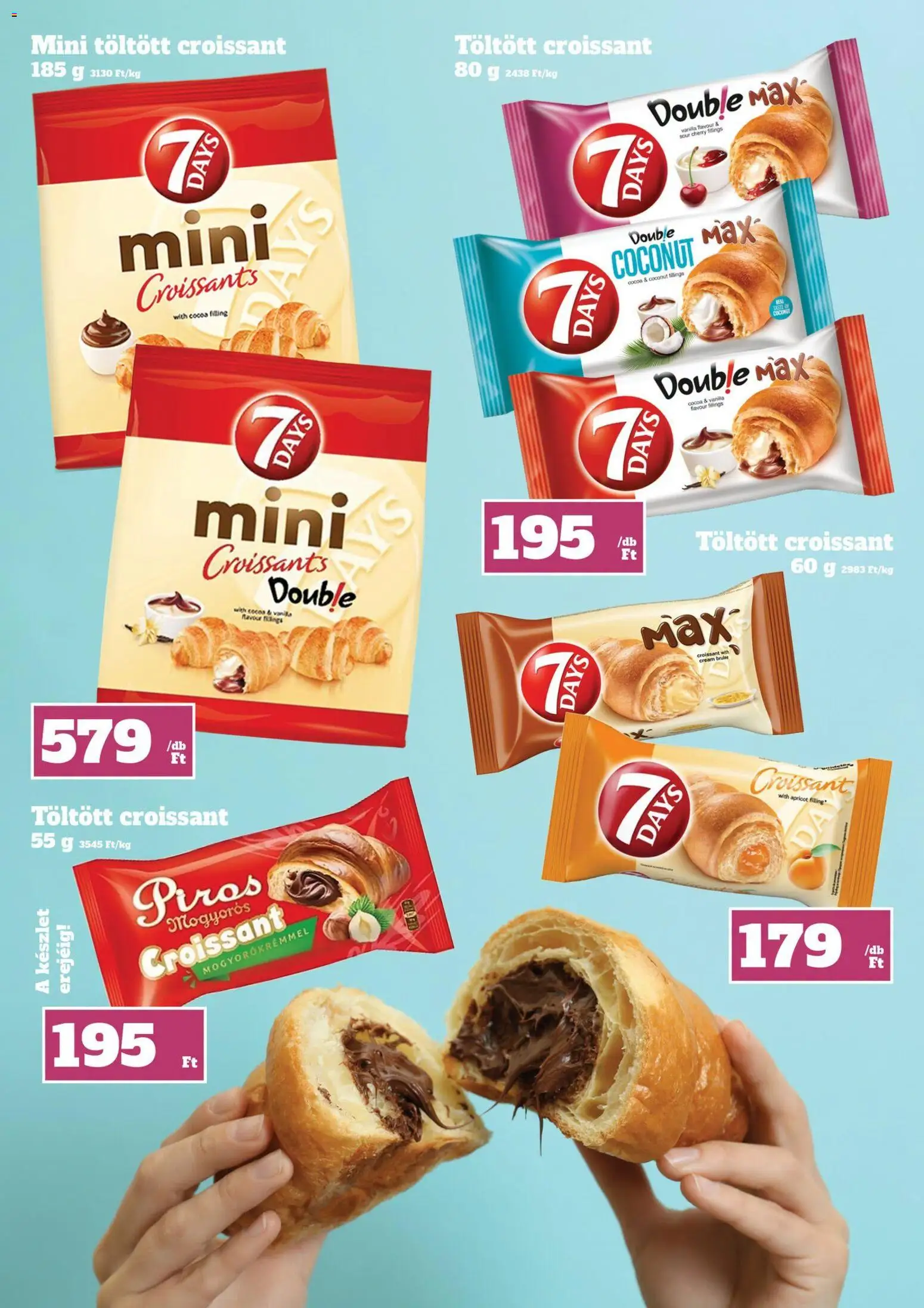 Vil-For akciós ujság - amely érvényes a következő dátumtól: 2026.07.30. | Oldal: 6 | Termékek: Croissant