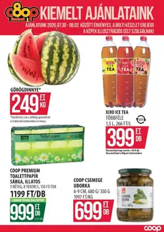 COOP Szolnok akciós újság Szákszend - amely érvényes a következő dátumtól: 2026.07.30.