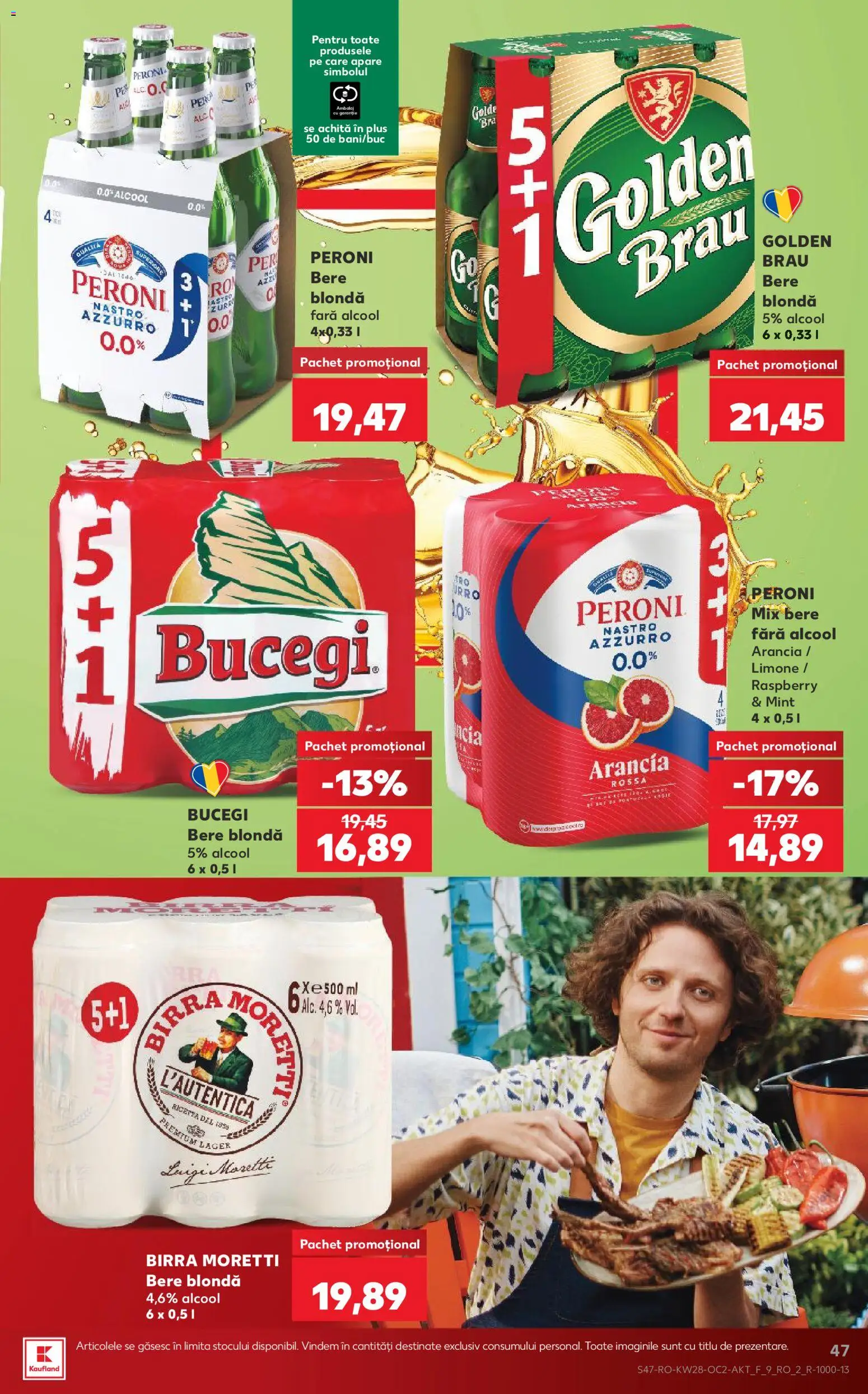 Kaufland RO akciós ujság - amely érvényes a következő dátumtól: 2026.07.08. | Oldal: 47