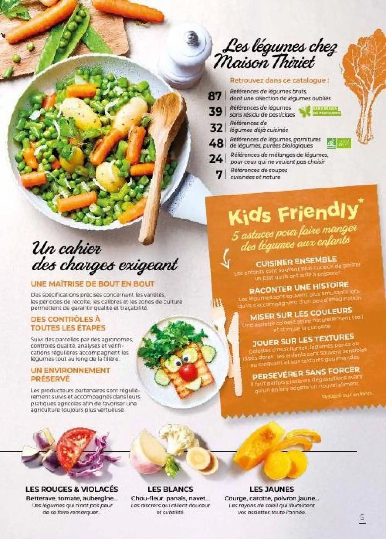 {H1} | Page: 5 | Produits: Soupes, Aubergine, Navet, Poivron