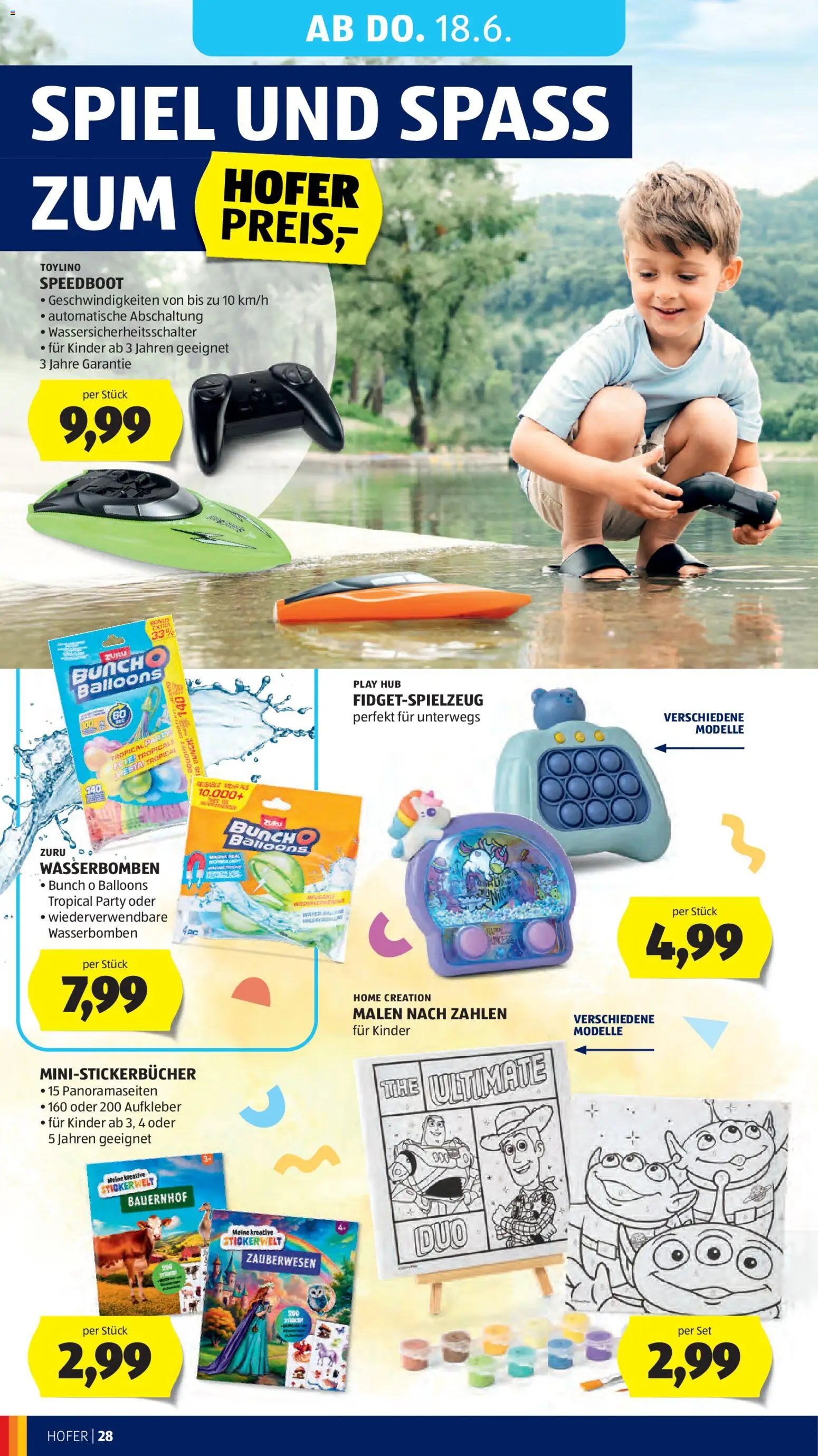 Hofer Flugblatt gültig ab 12.06.2026 | Seite: 32 | Produkte: Spiel