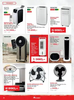 Náhled letáku Uni Hobby leták od 28.05.2026 | Strana: 12 | Produkty: Klimatizace, Ventilátor, Časovač