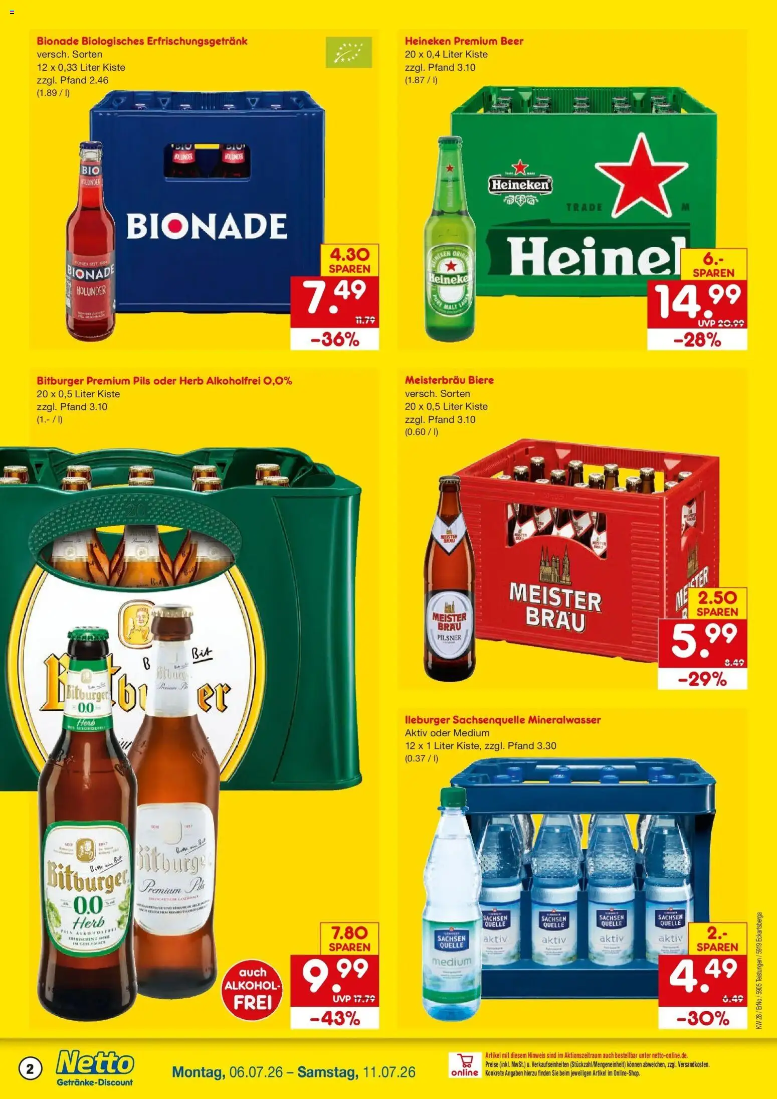 Netto Marken-Discount - Netto: Getränkeangebote – gültig ab 05.07.2026 | Seite: 2