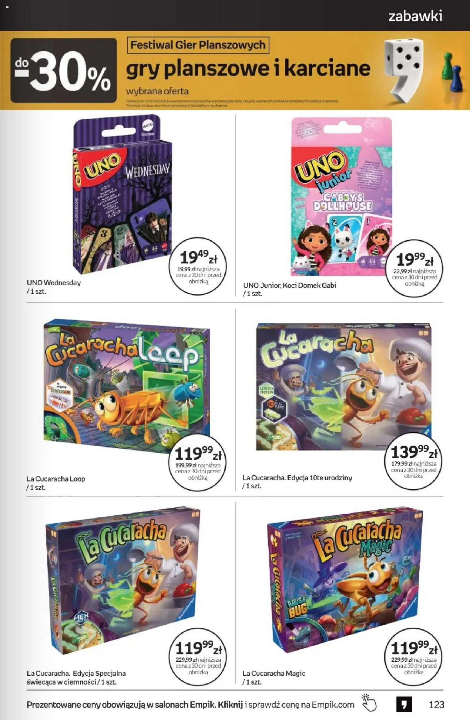 Empik promocje od 23.09.2026 | Strona: 123 | Produkty: Zabawki, Gry planszowe, Gry
