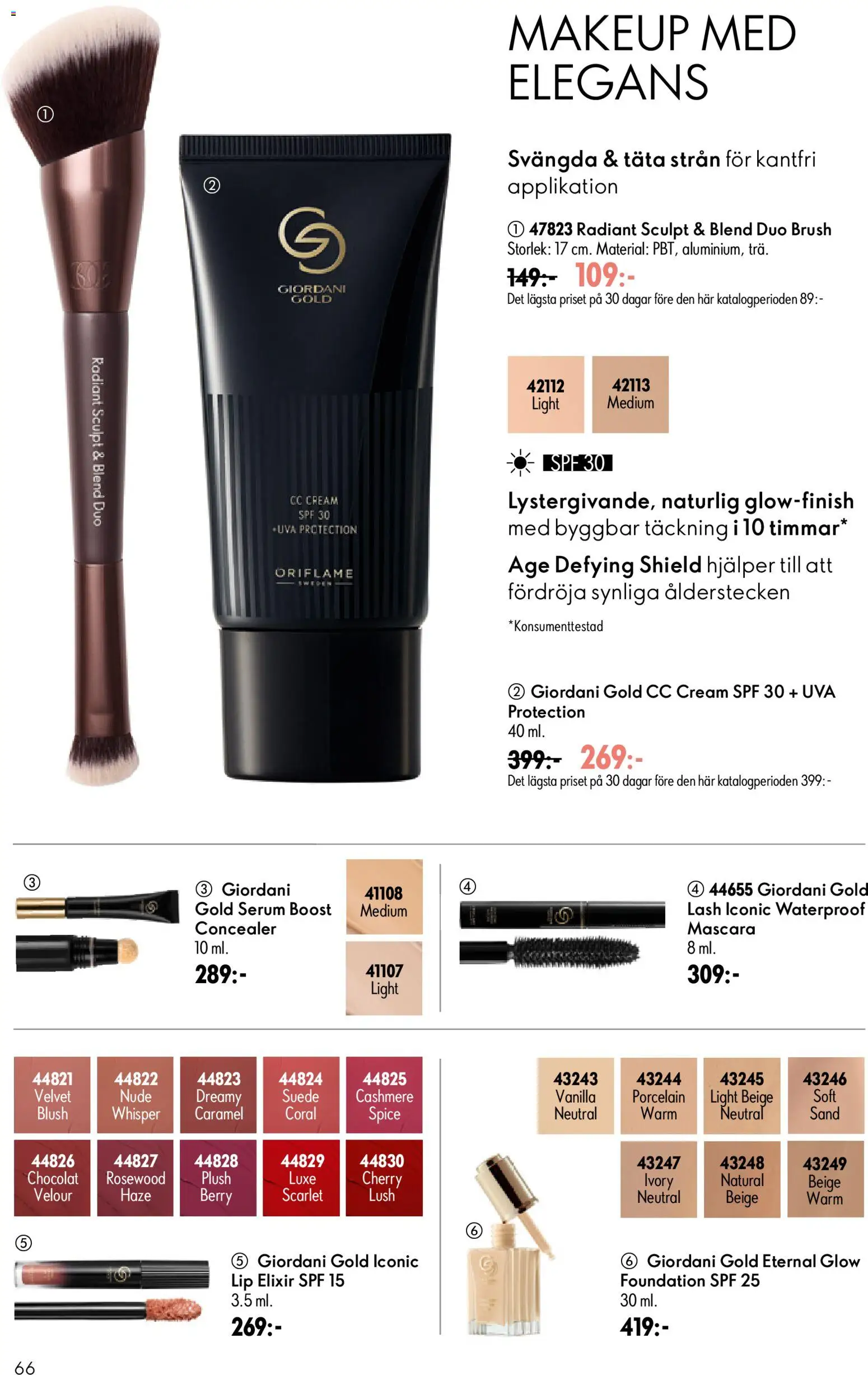 Oriflame reklamblad aktuell från 24/06/2026 | Sida: 66