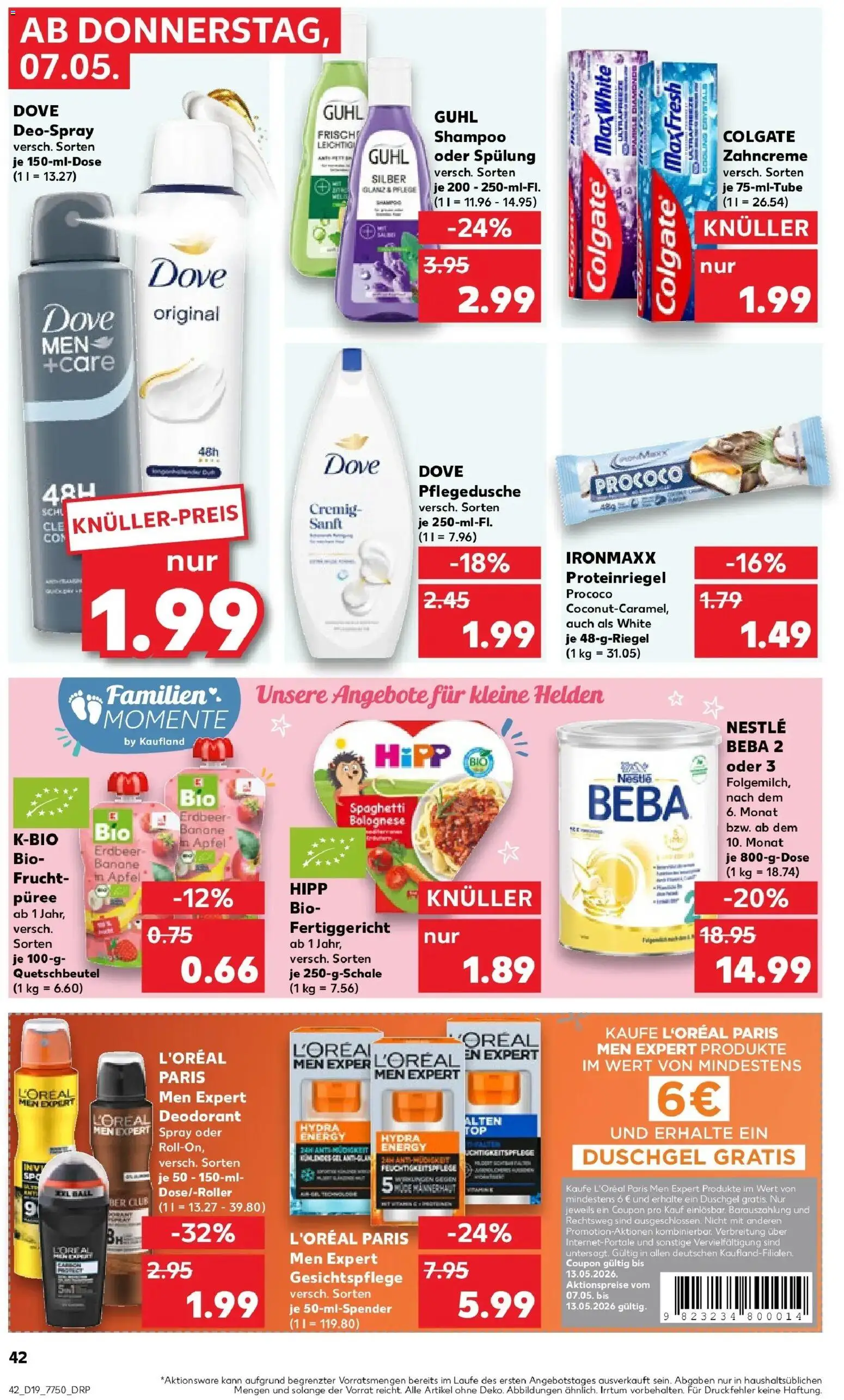 Prospekt Kaufland ab 04.05.2026 » Angebote Online zum Blättern | Seite: 47 | Produkte: Energy, Spülung, Duschgel, Deodorant