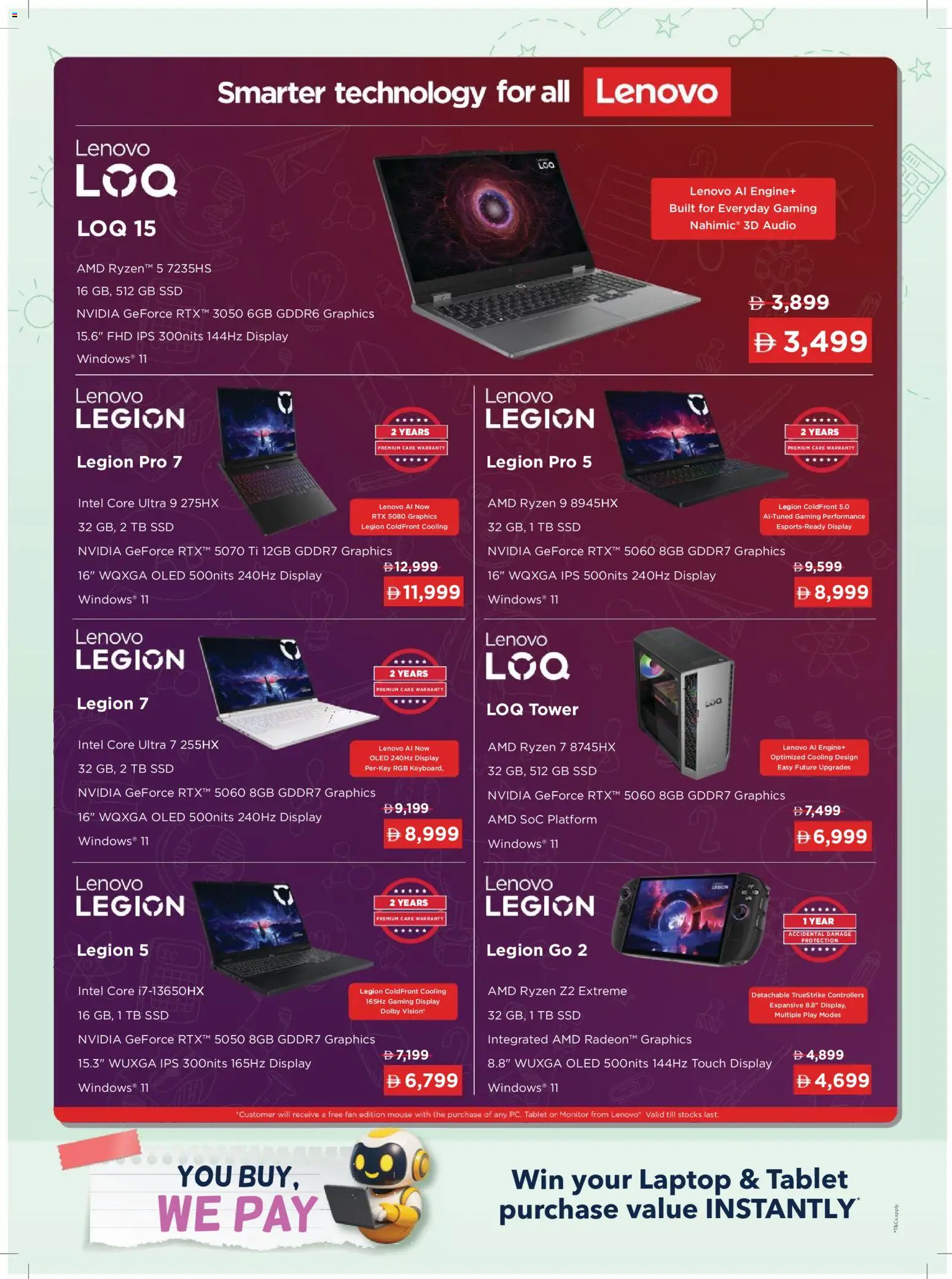 {H1} | Page: 7 | Products: Mouse, Audio, Fan, Tablet