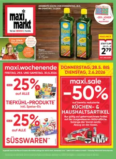 Maximarkt Flugblatt ab 28.05.2026 gültig