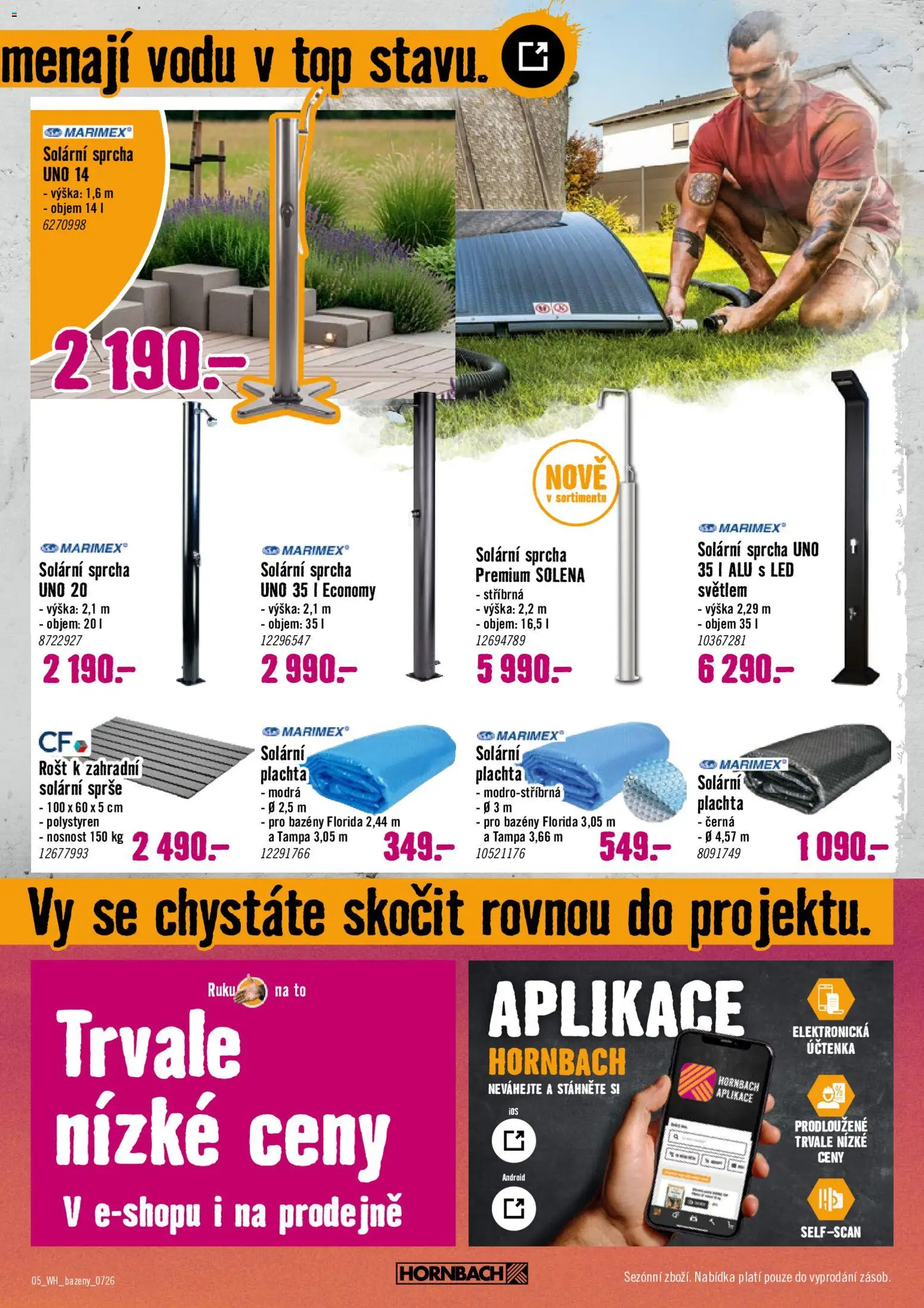 HORNBACH leták - Bazénová chemie od 01.07.2026 | Strana: 5