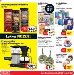 Kruidvat thee, 20 stuks thee - Voorbeeld van een folder van Kruidvat, geldig van 28.04.2026 | Pagina: 68 | Producten: Thee, Red Bull, La, Pan