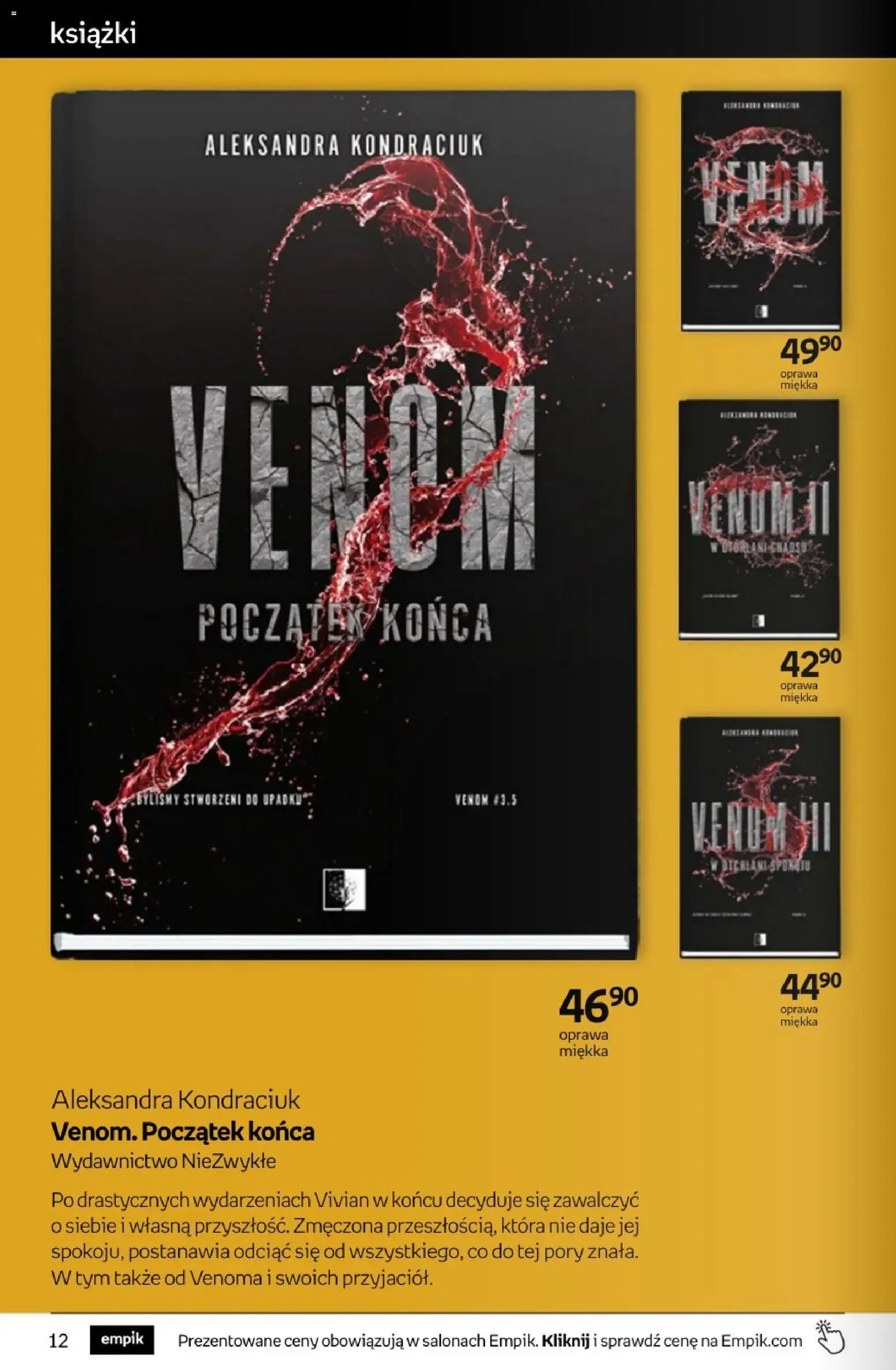 Empik promocje - Tom kultury Książki od 01.07.2026 | Strona: 12
