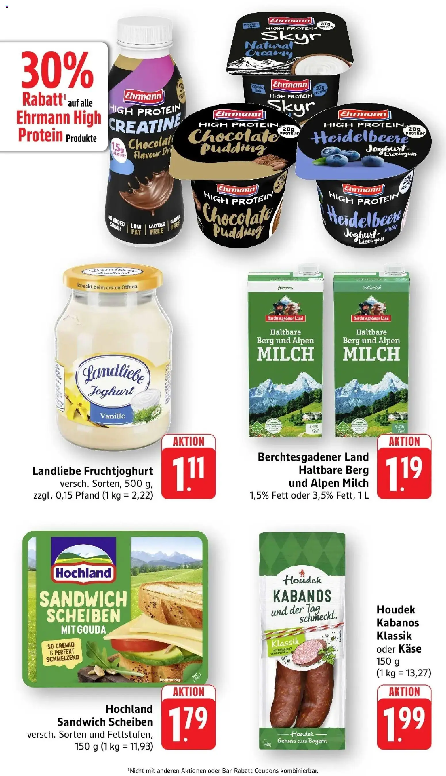nah & gut Prospekt Offenburg-Zunsweier – gültig ab 14.06.2026 | Seite: 4 | Produkte: Milch, Käse, Gouda, Fruchtjoghurt