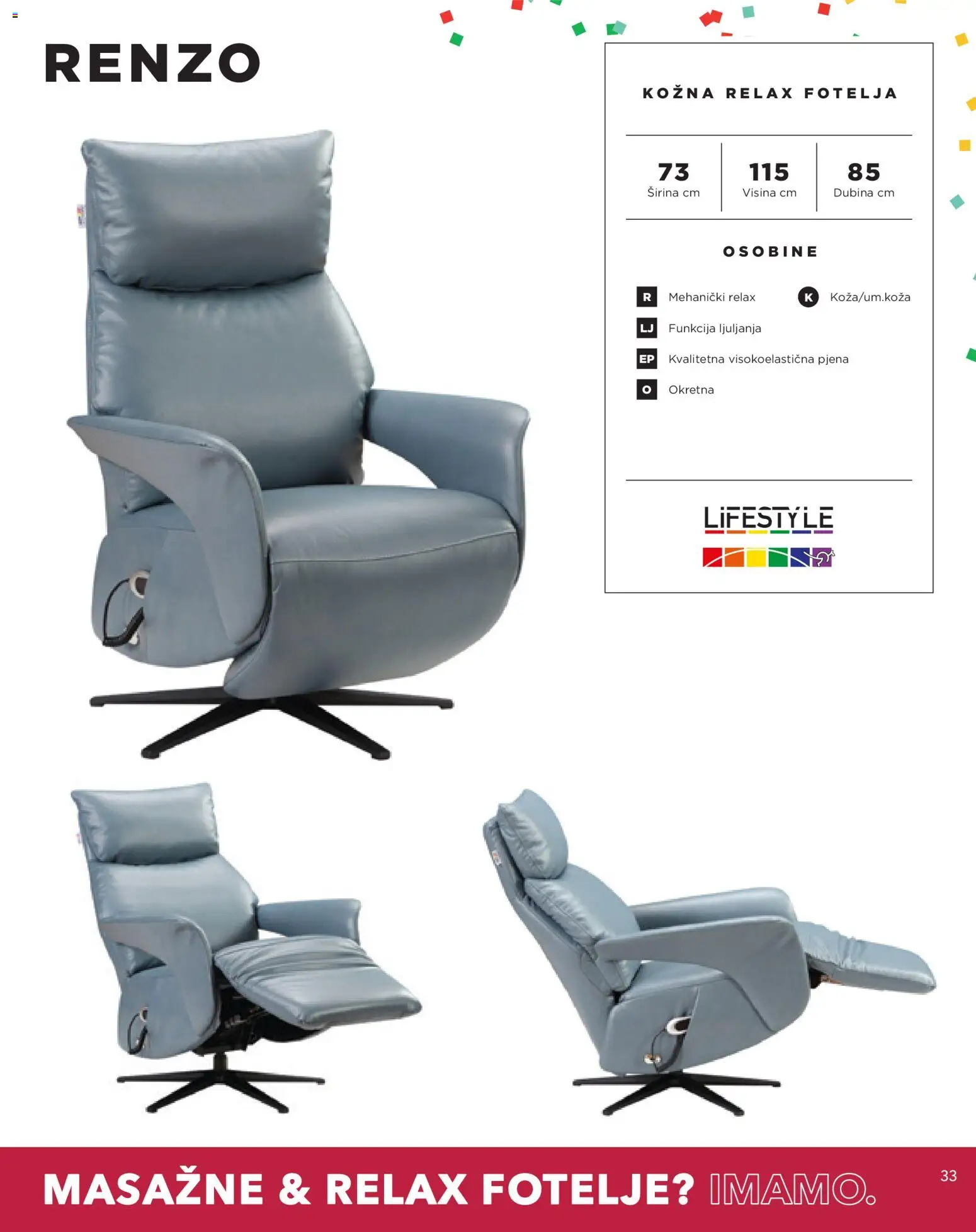 Harvey Norman katalog | vrijedi od 01.09.2026 | Stranica: 33 | Proizvodi: Fotelja, Pjena