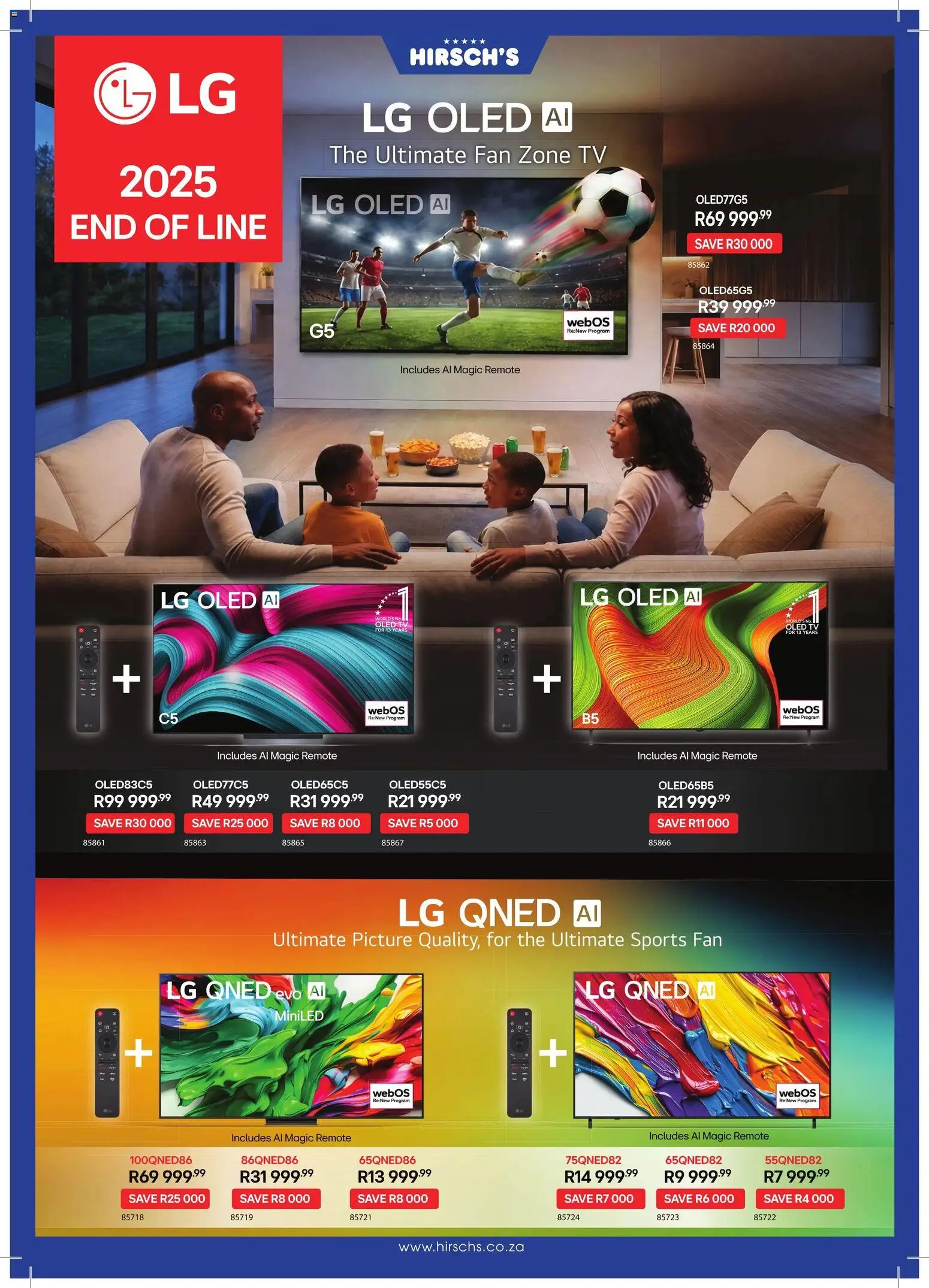 New Hirsch's catalogue – valid from 23/06/2026 | Page: 6 | Products: Fan, TV, Remote