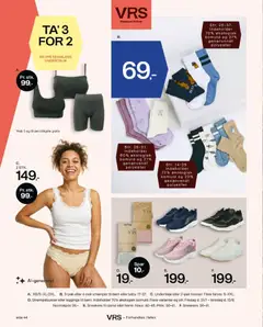 Føtex - Uge 32 33 gyldig fra 31/07/2026 | Side: 70 | Produkter: Leggings, Sneakers, Strømpebukser, Strømper