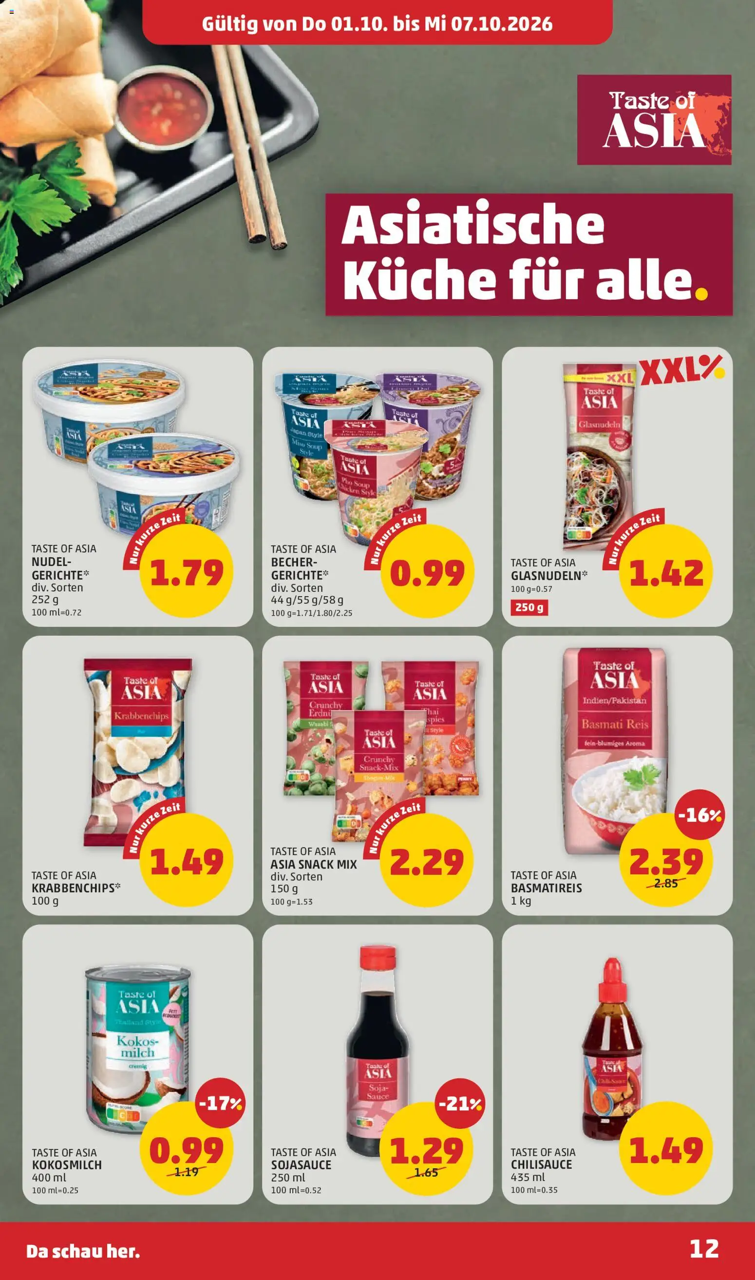 Penny Markt - Flugblatt gültig ab 01.10.2026 | Seite: 12