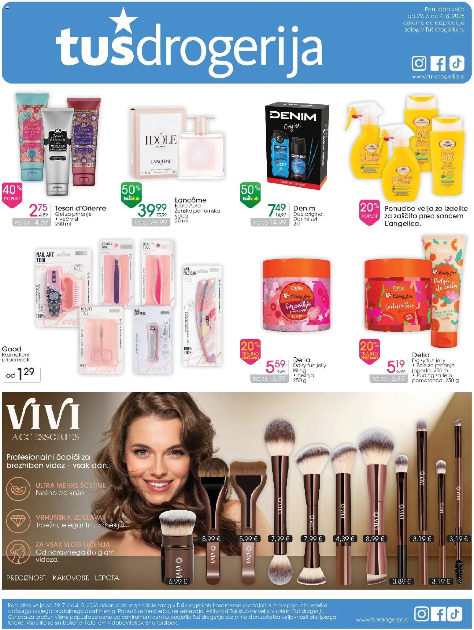 Novi Tuš drogerija katalog ponudbe – veljaven od 29.07.2026 | Stran: 1